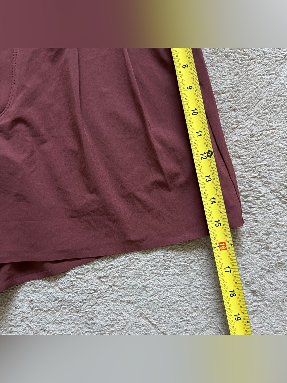 Athleta Skyline Short High Rise Stretchy Minimalist Capsule Vacation Sz 12 - Picture 5 of 6